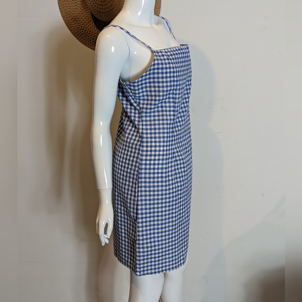 Gingham Sky Blue Dress